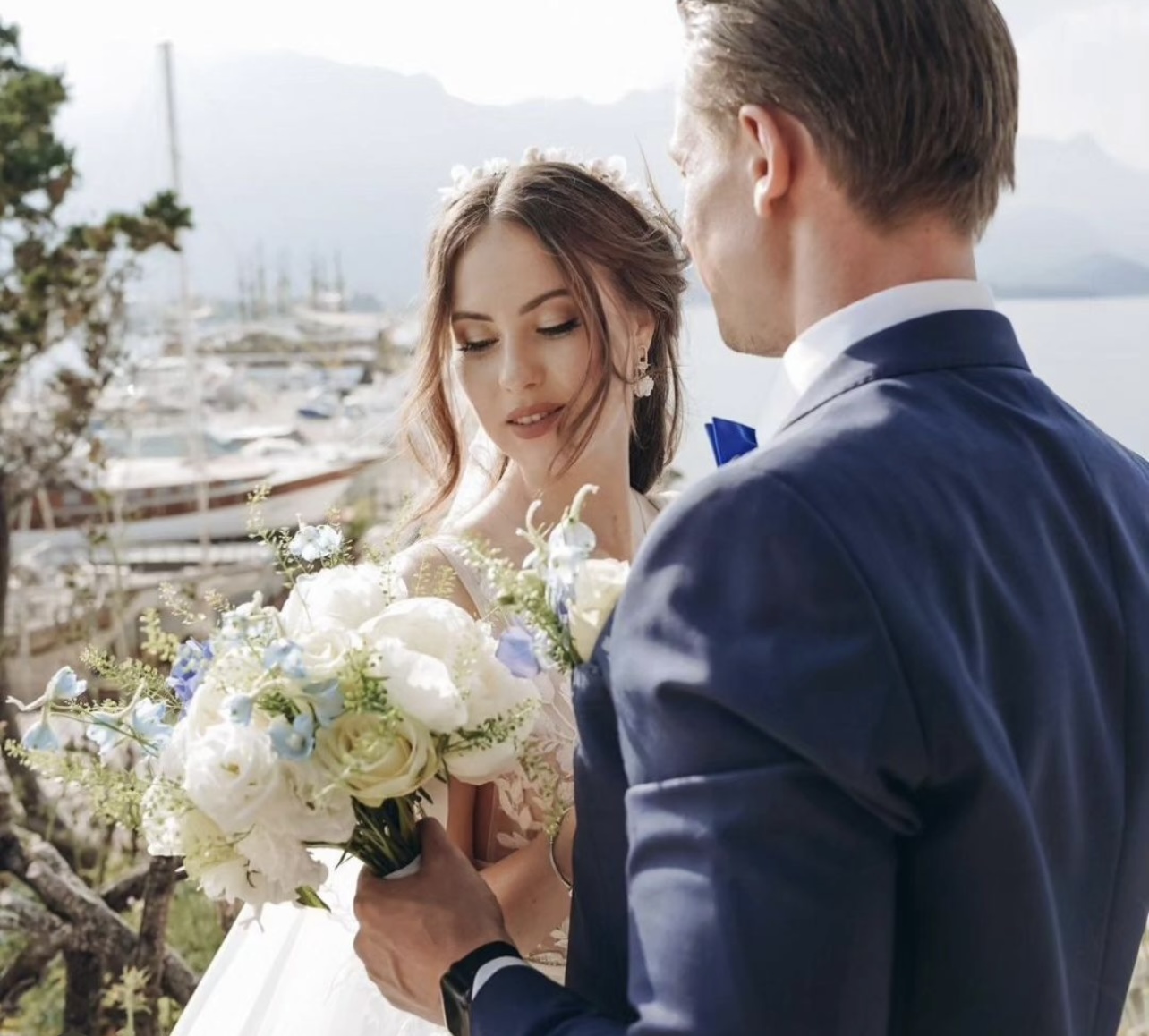 wedding couple photo